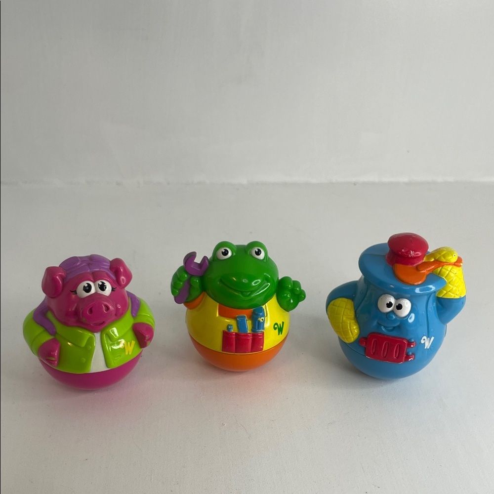 Weebles 2003-2004 set of 3 Vintage